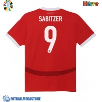 Fotballdrakt Herre Østerrike Marcel Sabitzer #9 Hjemmedrakt EM 2024 Kortermet